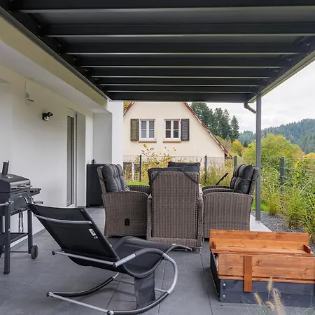 Waldklang Refugium Schwarzwald - Eingezaeunt - Aussen-sauna - Tischkicker - Billard Alpirsbach