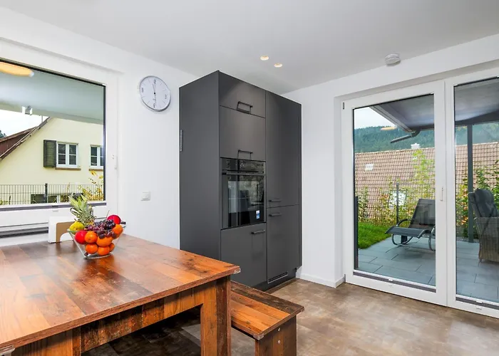 Waldklang Refugium Schwarzwald - Eingezaeunt - Aussen-sauna - Tischkicker - Billard Alpirsbach