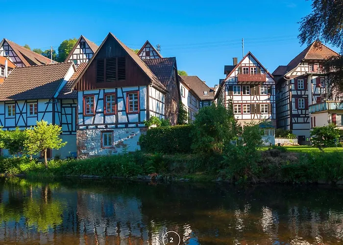Waldklang Refugium Schwarzwald - Eingezaeunt - Aussen-sauna - Tischkicker - Billard Nyaraló Alpirsbach